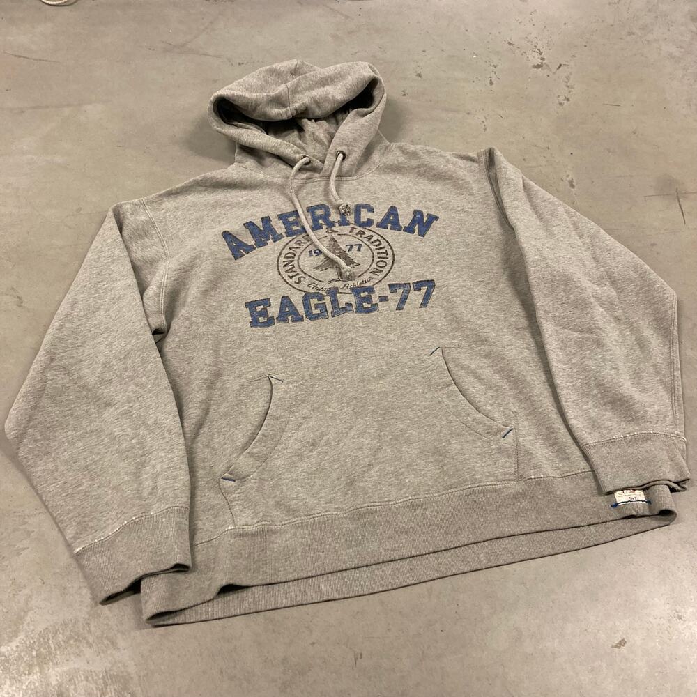 vintage y2k American eagle graphic hoodie